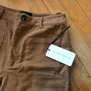 NWT Camel wide leg corduroys!